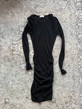 Michael Stars Knee Length Ribbed Dress